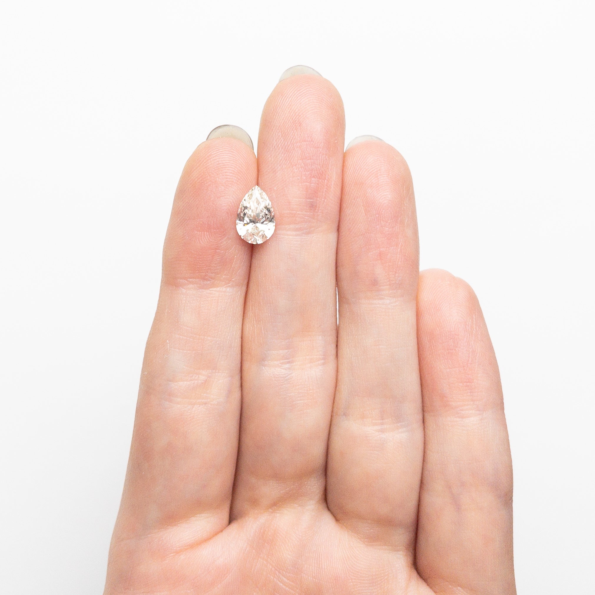 Champagne Brilliant Diamond - 1.21ct Pear