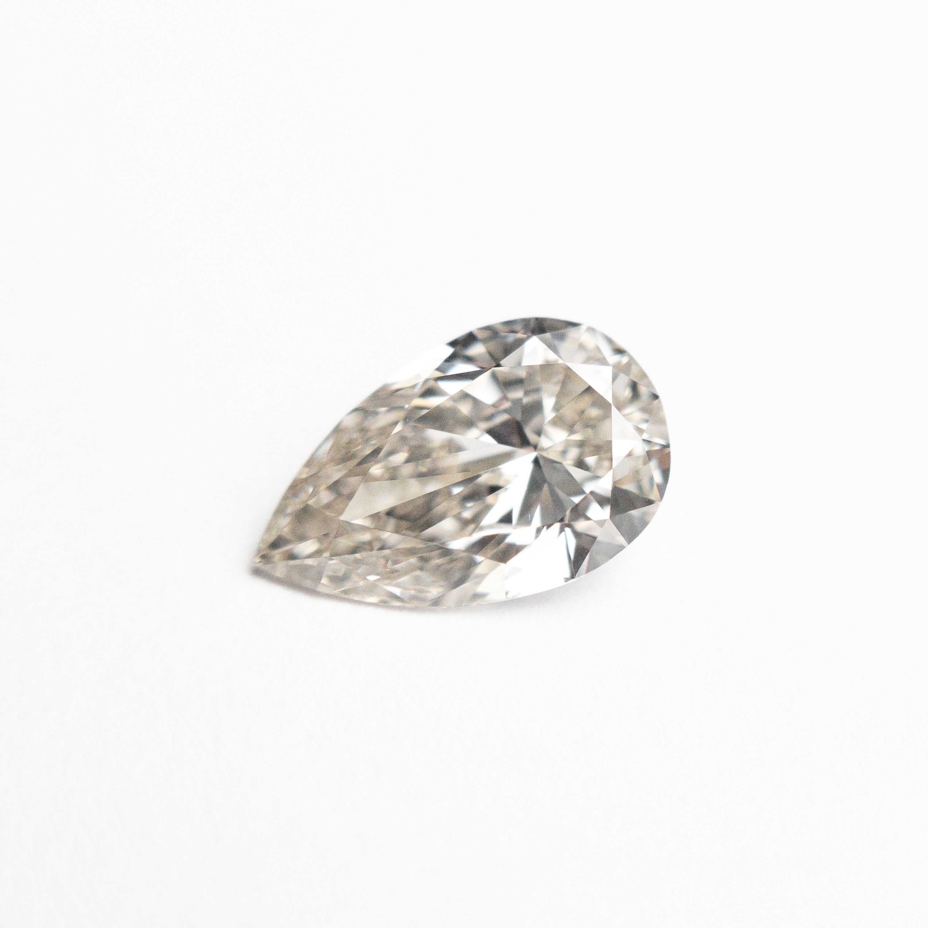 Champagne Brilliant Diamond - 1.01ct Pear