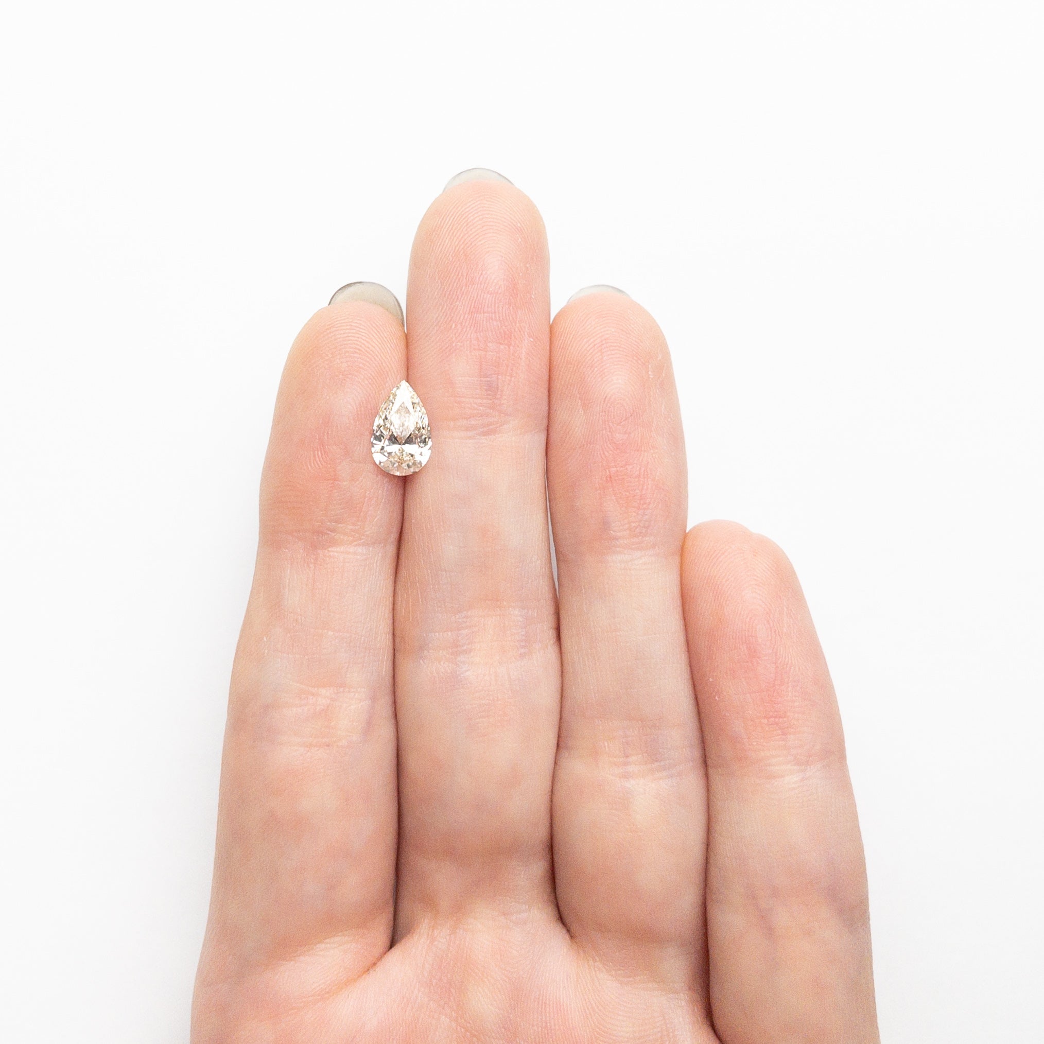 Champagne Brilliant Diamond - 1.01ct Pear