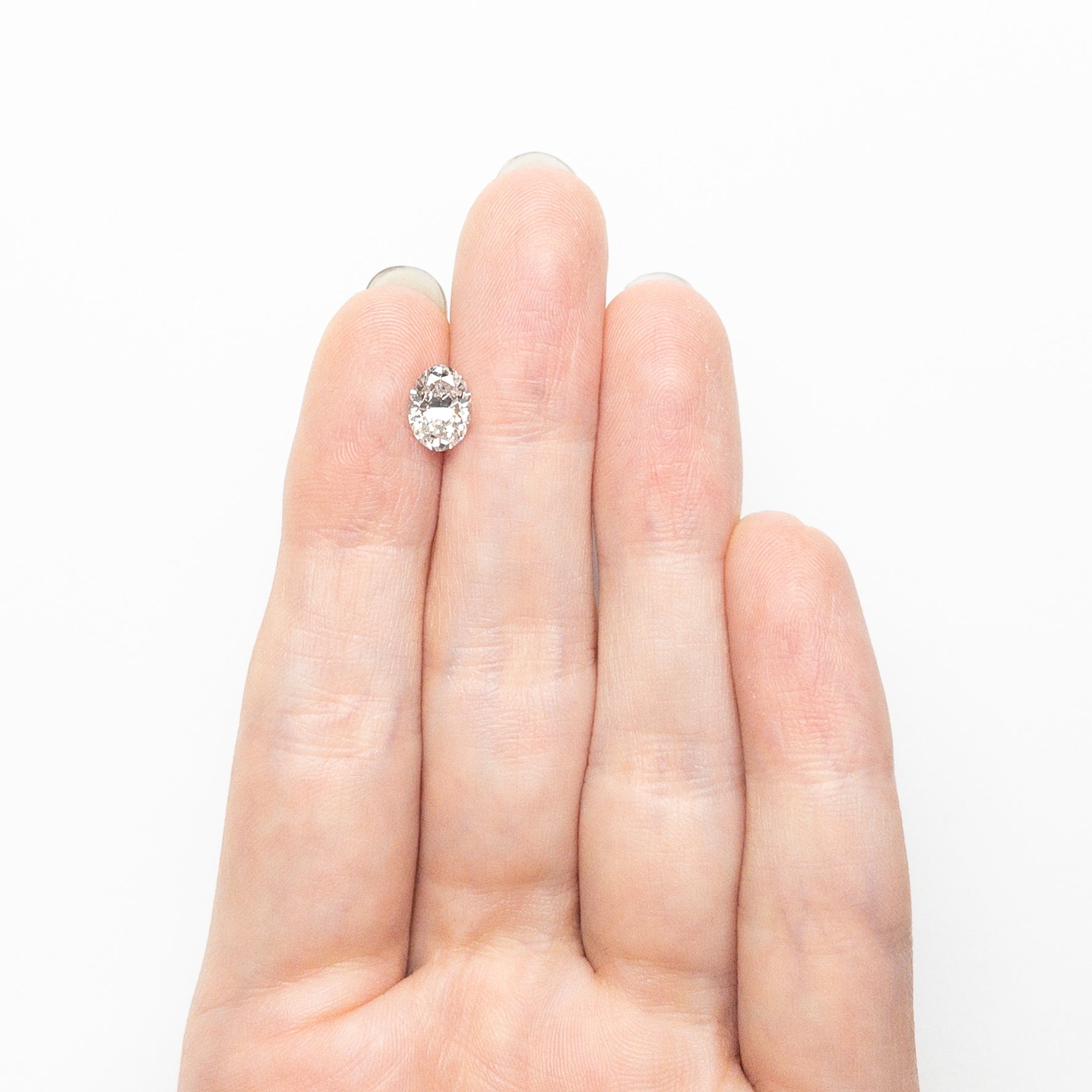 Champagne Brilliant Diamond - 0.99ct Oval