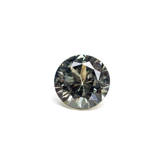 Green Brilliant Sapphire - 0.80ct Round