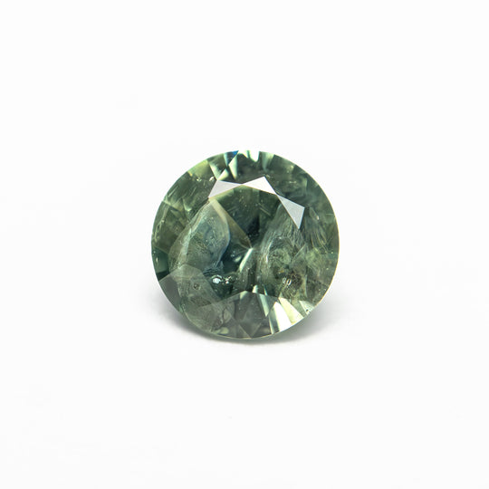 Green Brilliant Sapphire - 0.98ct Round