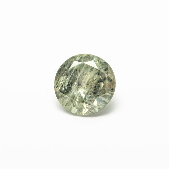 Green Brilliant Sapphire - 0.97ct Round