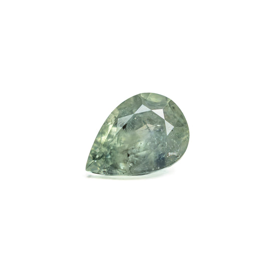 Green Brilliant Sapphire - 0.87ct Pear