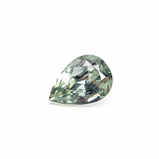 Green/Teal Brilliant Sapphire - 0.90ct Pear