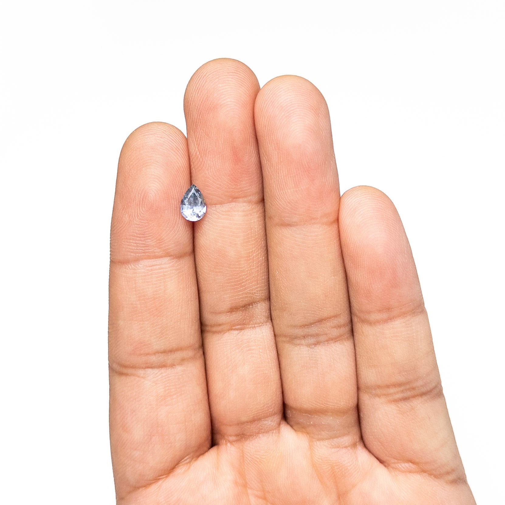 Blue Brilliant Sapphire - 0.83ct Pear