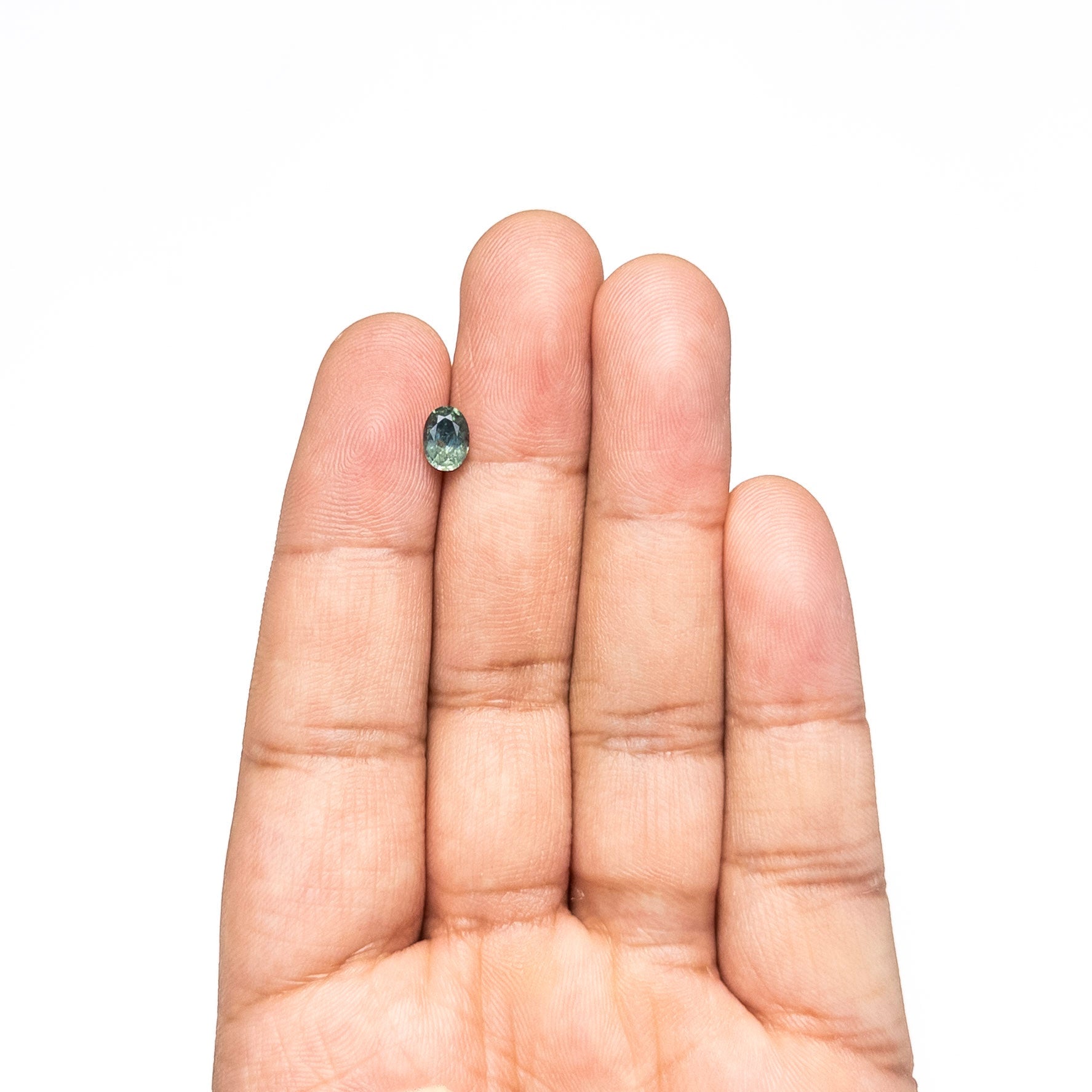 Teal Brilliant Sapphire - 1.05ct Oval