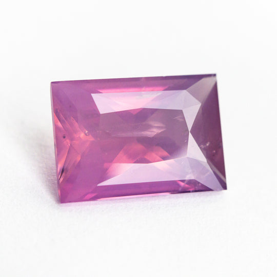 Pink Brilliant Sapphire - 4.08ct Rectangle