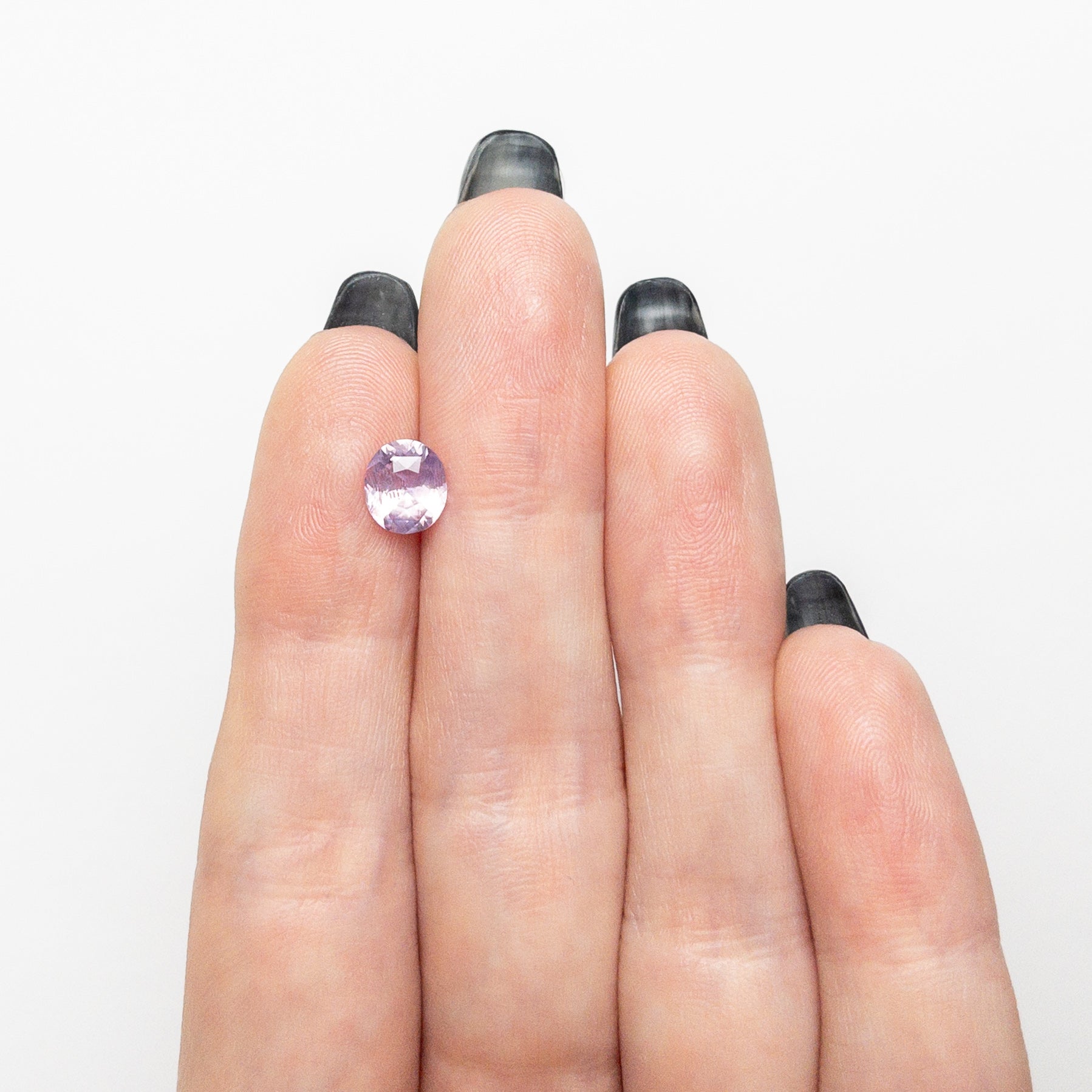 1.14ct 6.85x6.05x3.55mm Oval Brilliant Sapphire 26400-01 - Foe & Dear