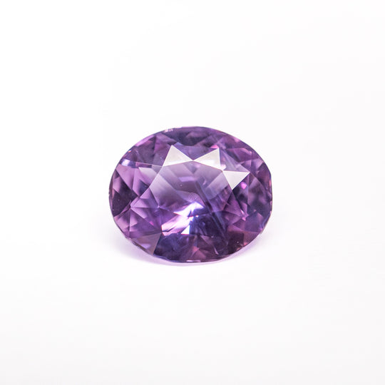 Purple/Pink Brilliant Sapphire - 1.05ct Oval