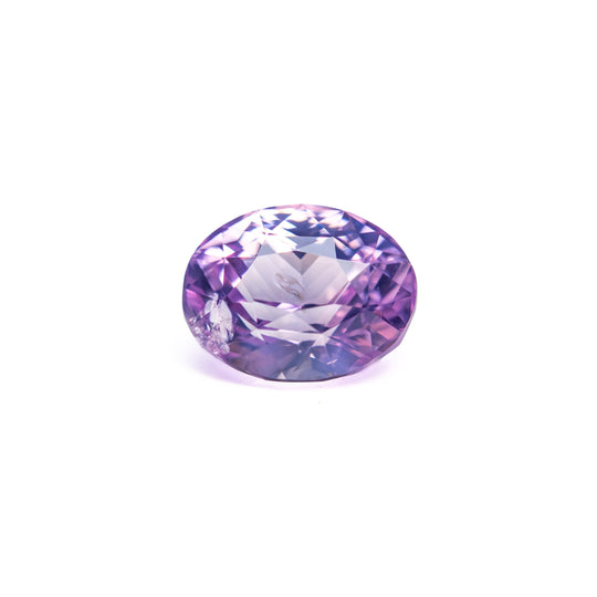 Pink/Purple Brilliant Sapphire - 1.15ct Oval