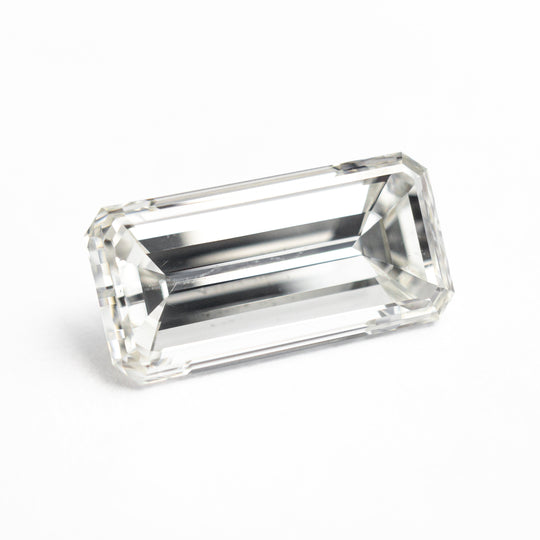 White Step Cut Diamond - 3.01ct Cut Corner Rectangle
