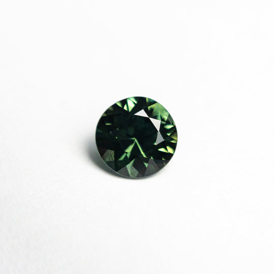 Green Brilliant Sapphire - 0.87ct Round