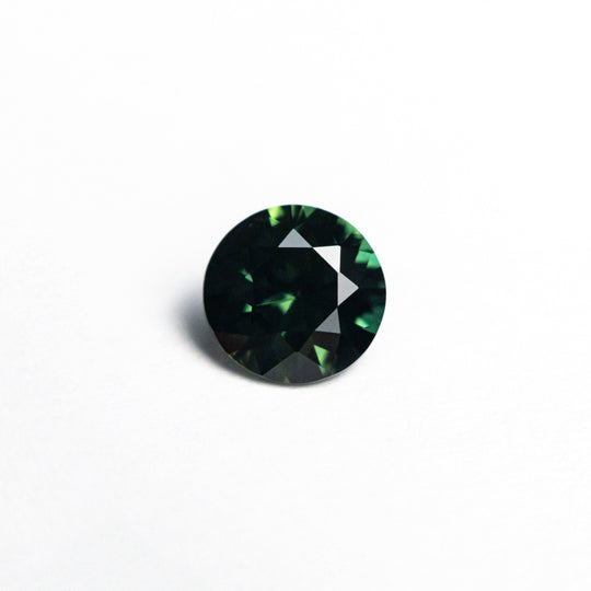 Green Brilliant Sapphire - 0.87ct Round