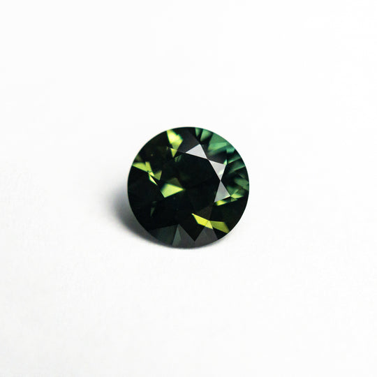 Green Brilliant Sapphire - 1.03ct Round