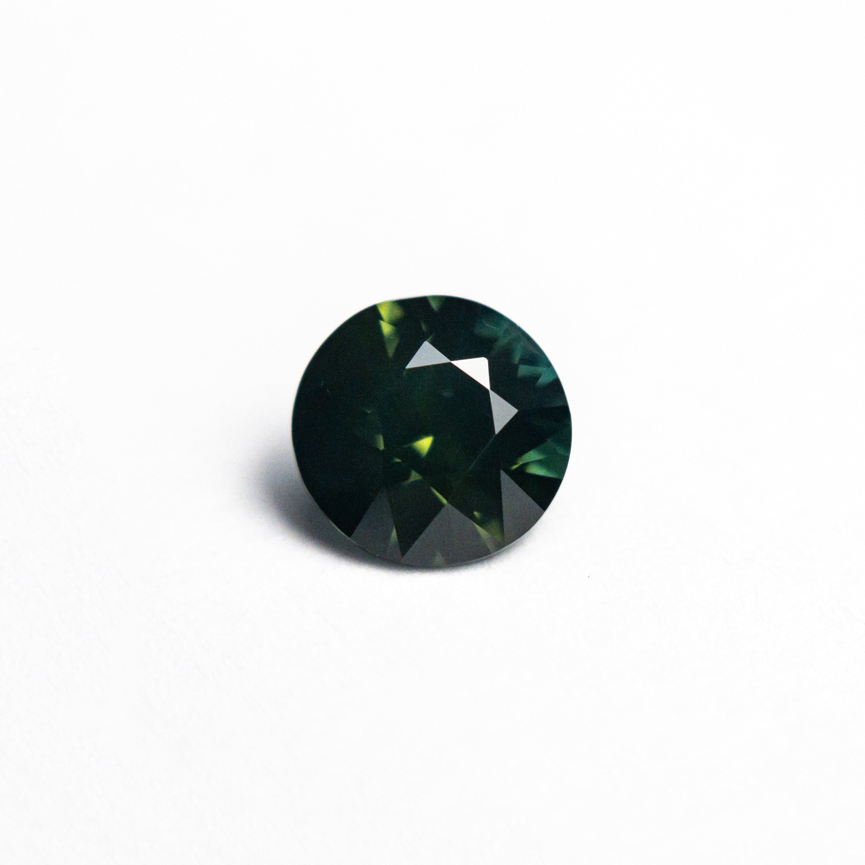 Green Brilliant Sapphire- 1.03ct Round