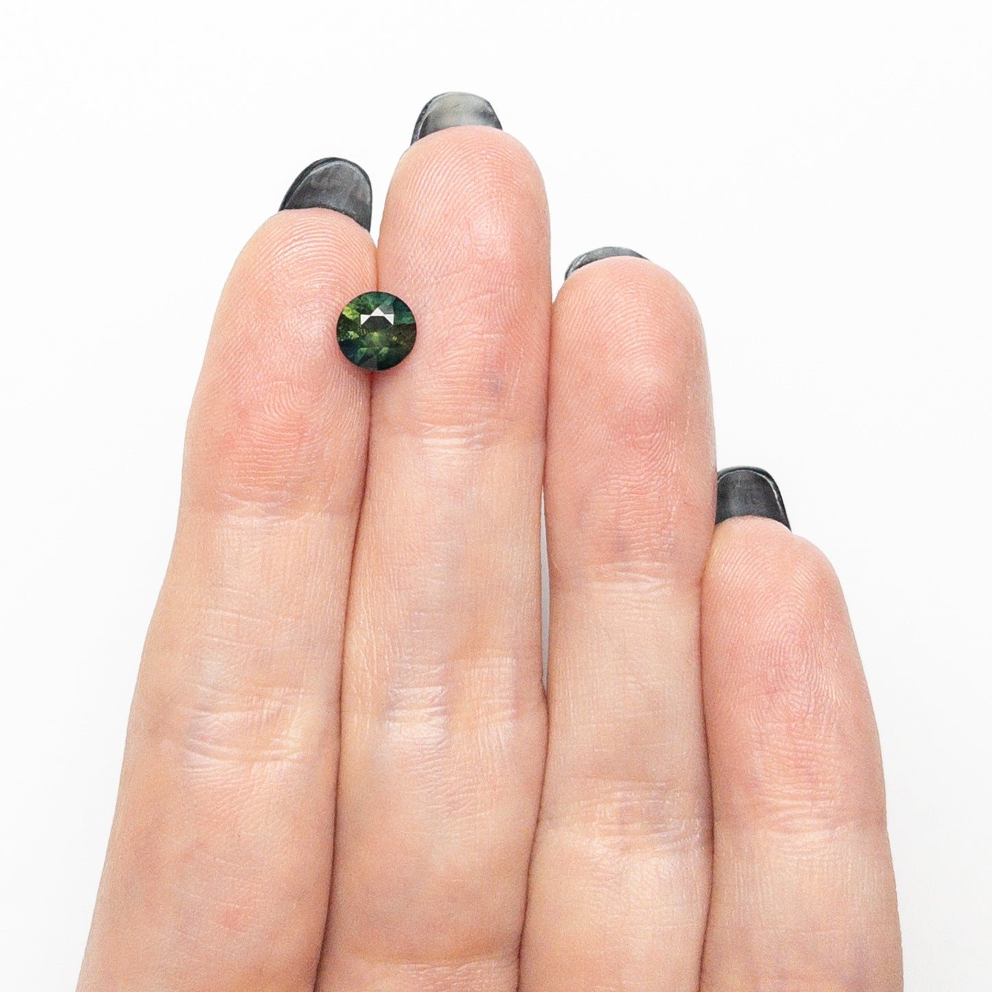 Green Brilliant Sapphire- 1.03ct Round