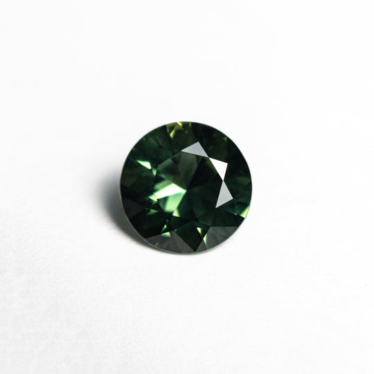 Green Brilliant Sapphire - 1.31ct Round