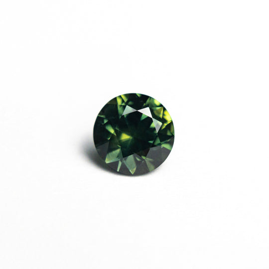 Green Brilliant Sapphire - 0.98ct Round
