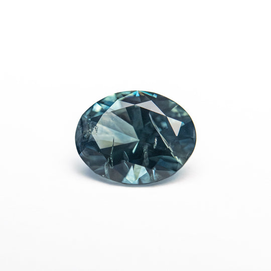 Blue/Teal Brilliant Sapphire - 1.26ct Oval