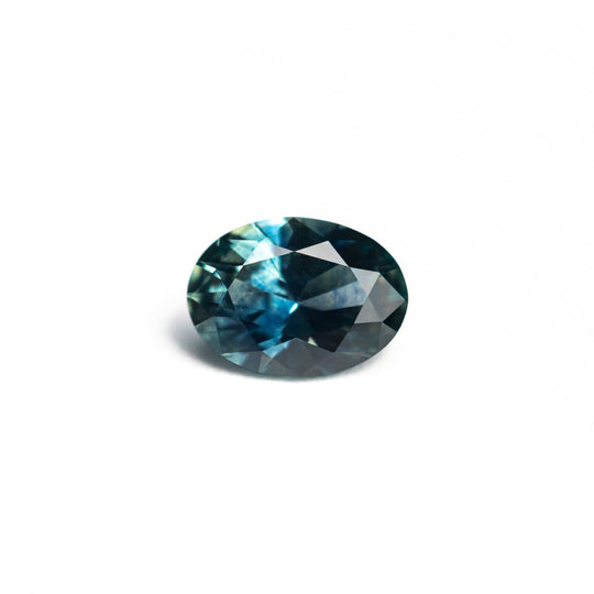 Teal Brilliant Sapphire - 0.94ct Oval