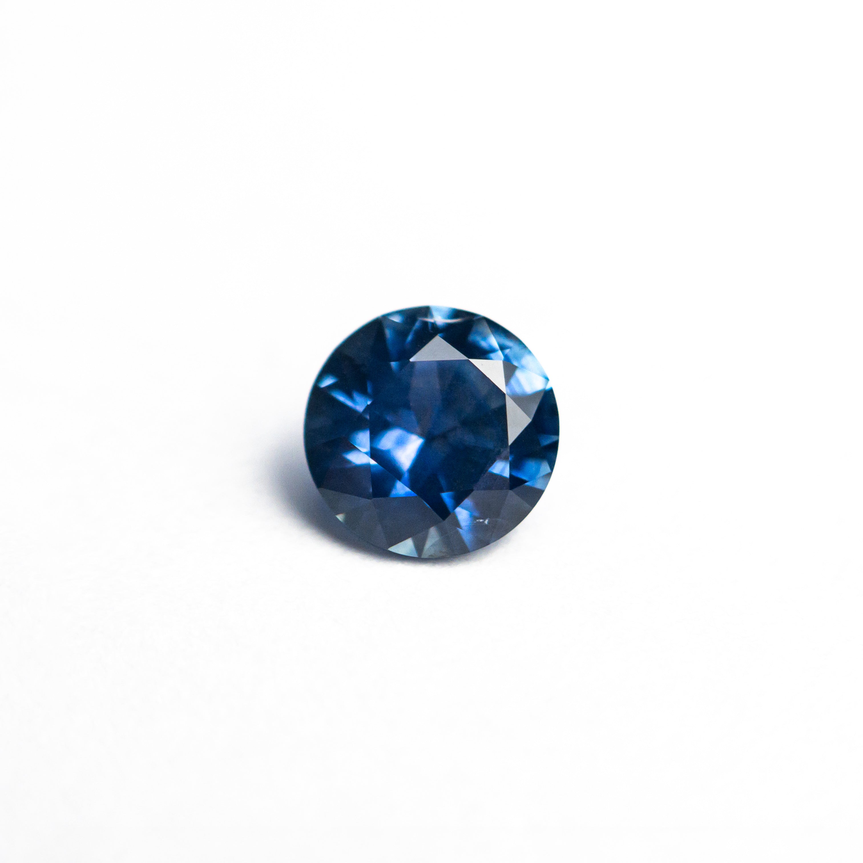 Blue Brilliant Sapphire - 0.82ct Round