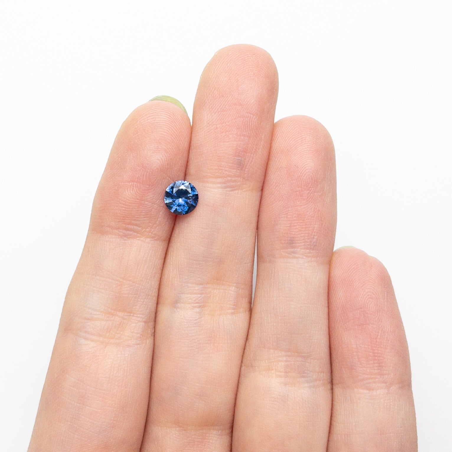 Blue Brilliant Sapphire - 0.82ct Round