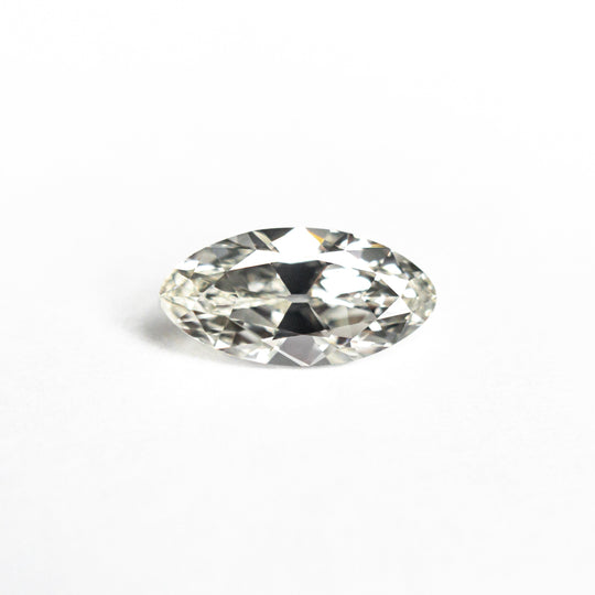White Modern Antique Brilliant Diamond - 0.71ct Marquise/Oval