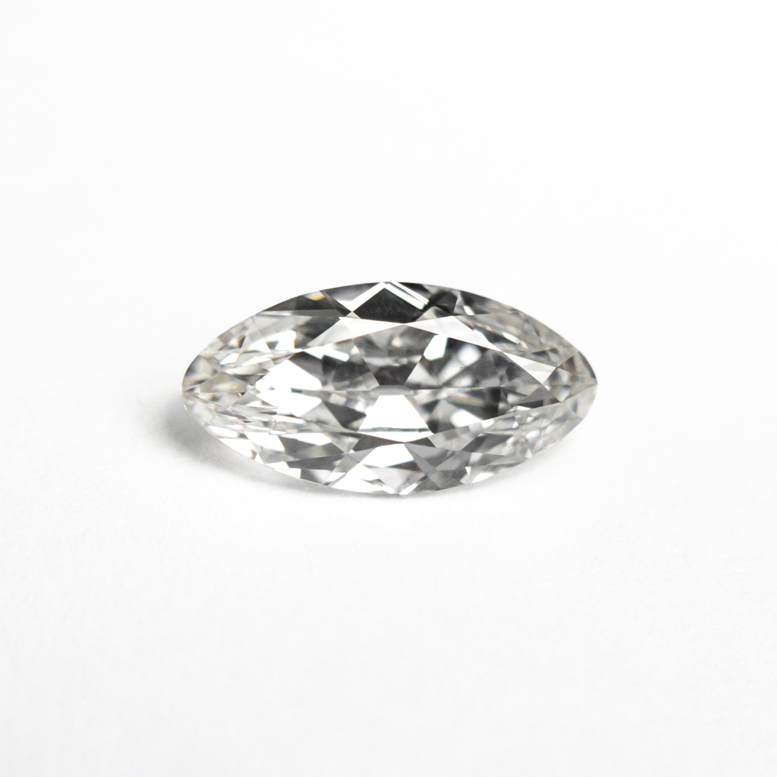 White Modern Antique Brilliant Diamond - 1.05ct Marquise/Oval