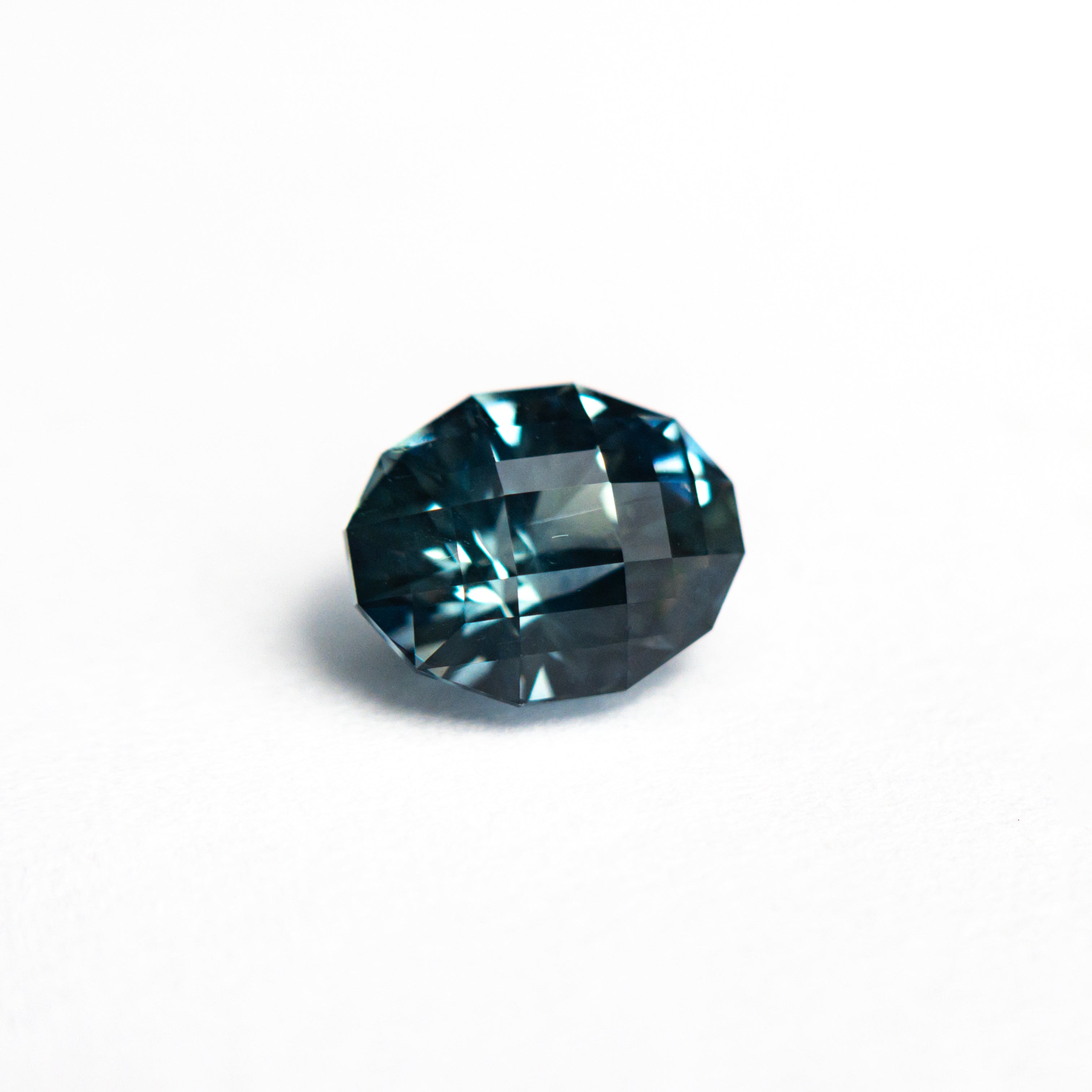 Teal Brilliant - 1.30ct Geo Oval
