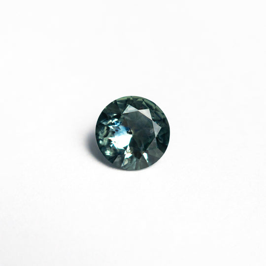 Teal Brilliant Sapphire - 0.58ct Round