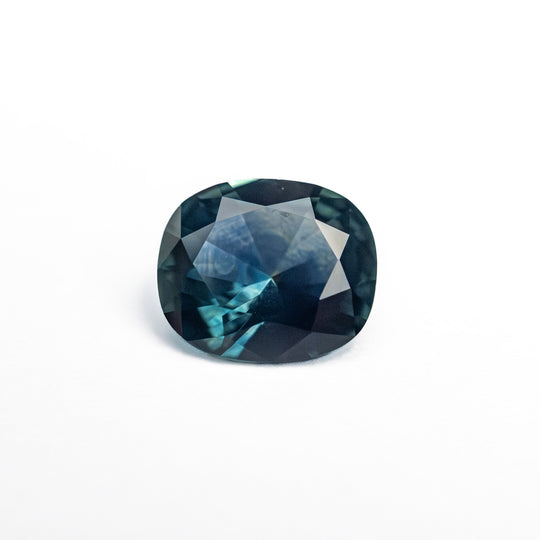 Blue/Teal Brilliant Sapphire - 1.11ct Cushion