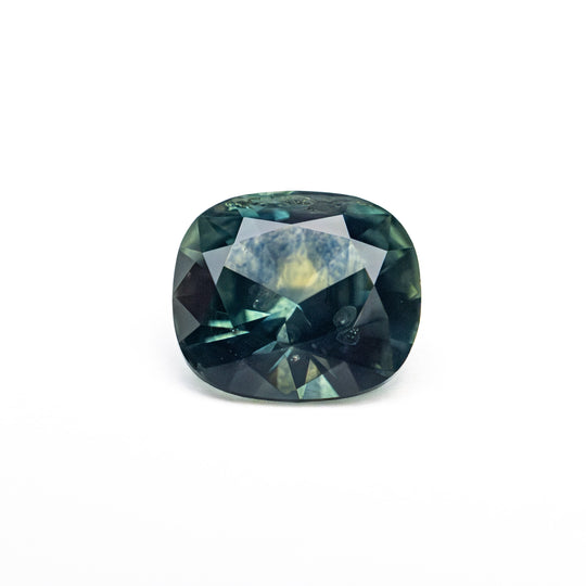Blue/Teal Brilliant Sapphire - 1.39ct Cushion