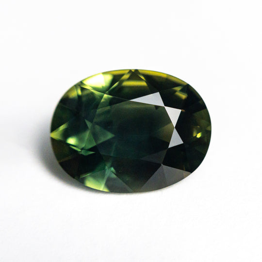 Green Brilliant Sapphire - 4.24ct Oval