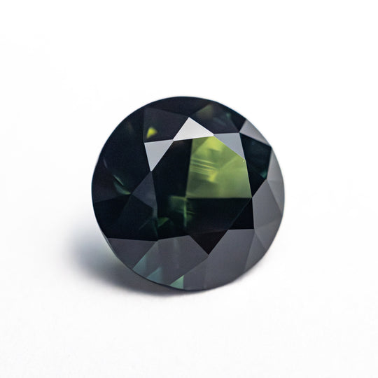 Green Brilliant Sapphire - 3.14ct Round