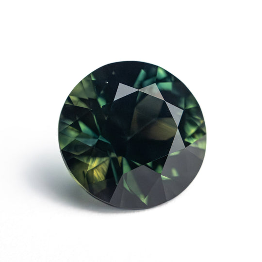 Green Brilliant Sapphire - 4.02ct Round