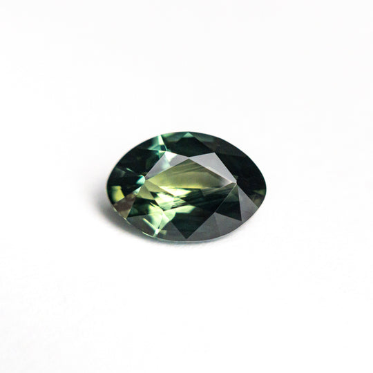Parti Green-Yellow Brilliant Sapphire - 1.63ct Marquise