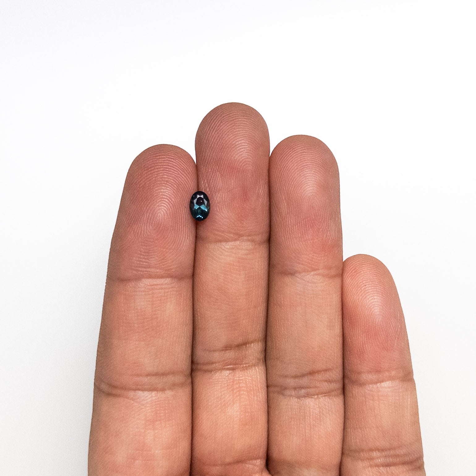 Blue Brilliant Sapphire - 0.49ct Oval - Foe & Dear