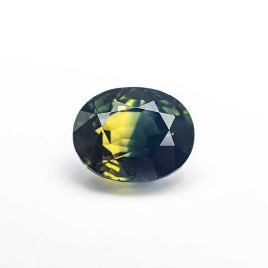 Parti Yellow-Blue Brilliant Sapphire - 1.99ct Oval