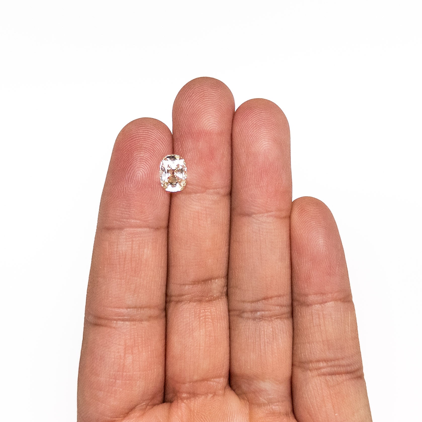 1.02ct 8.50x6.25x2.71mm VVS2 Q-R Modern Antique Old Mine Cut 26750-02 - Foe & Dear