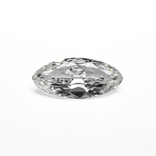 White Brilliant Diamond - 0.72ct Marquise/Oval