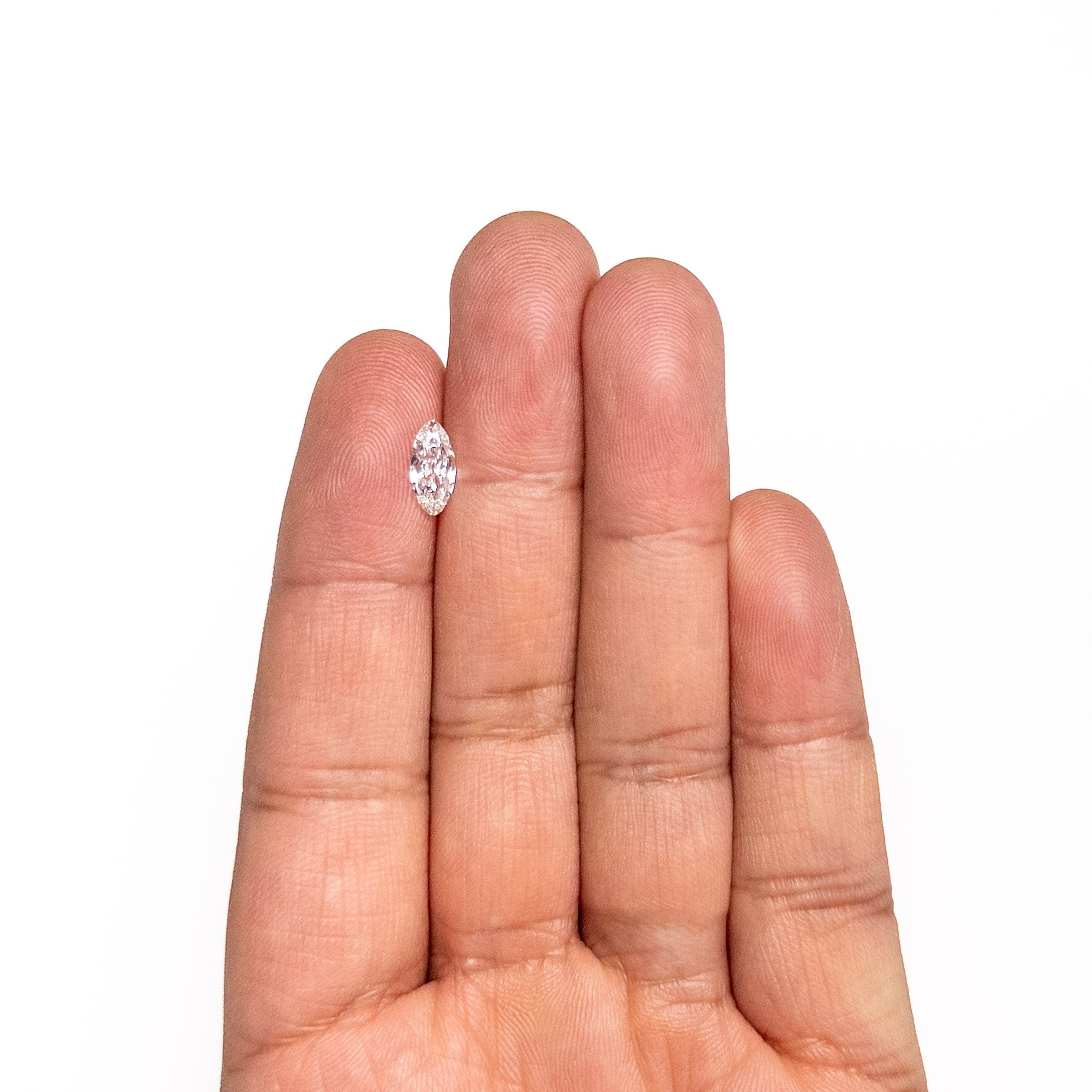 0.72ct 9.48x4.47x2.33mm VS2 H Moval Brilliant 26754-01 - Foe & Dear