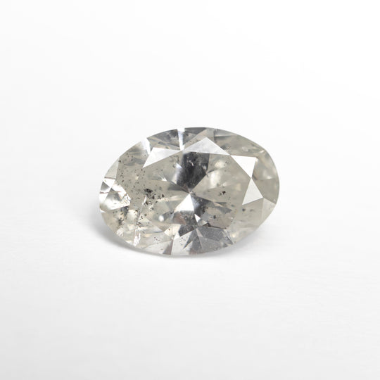 Salt and Pepper Brilliant Diamond - 1.01ct Oval