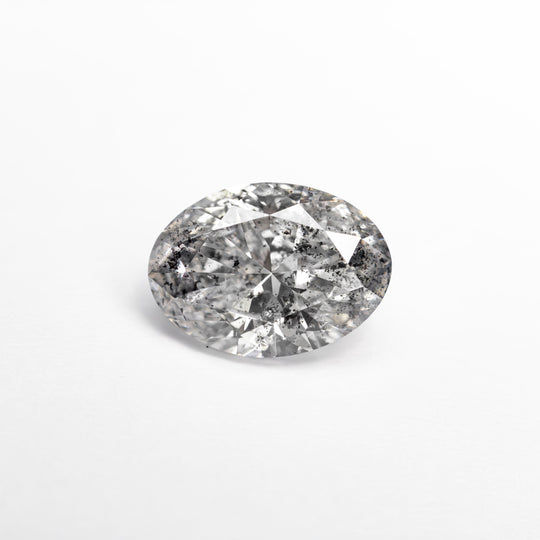 Salt and Pepper Brilliant Diamond - 1.00ct Oval