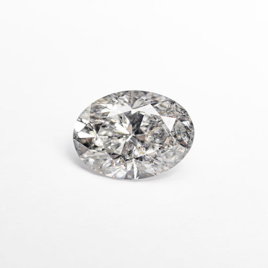 Salt and Pepper Brilliant Diamond - 1.00ct Oval