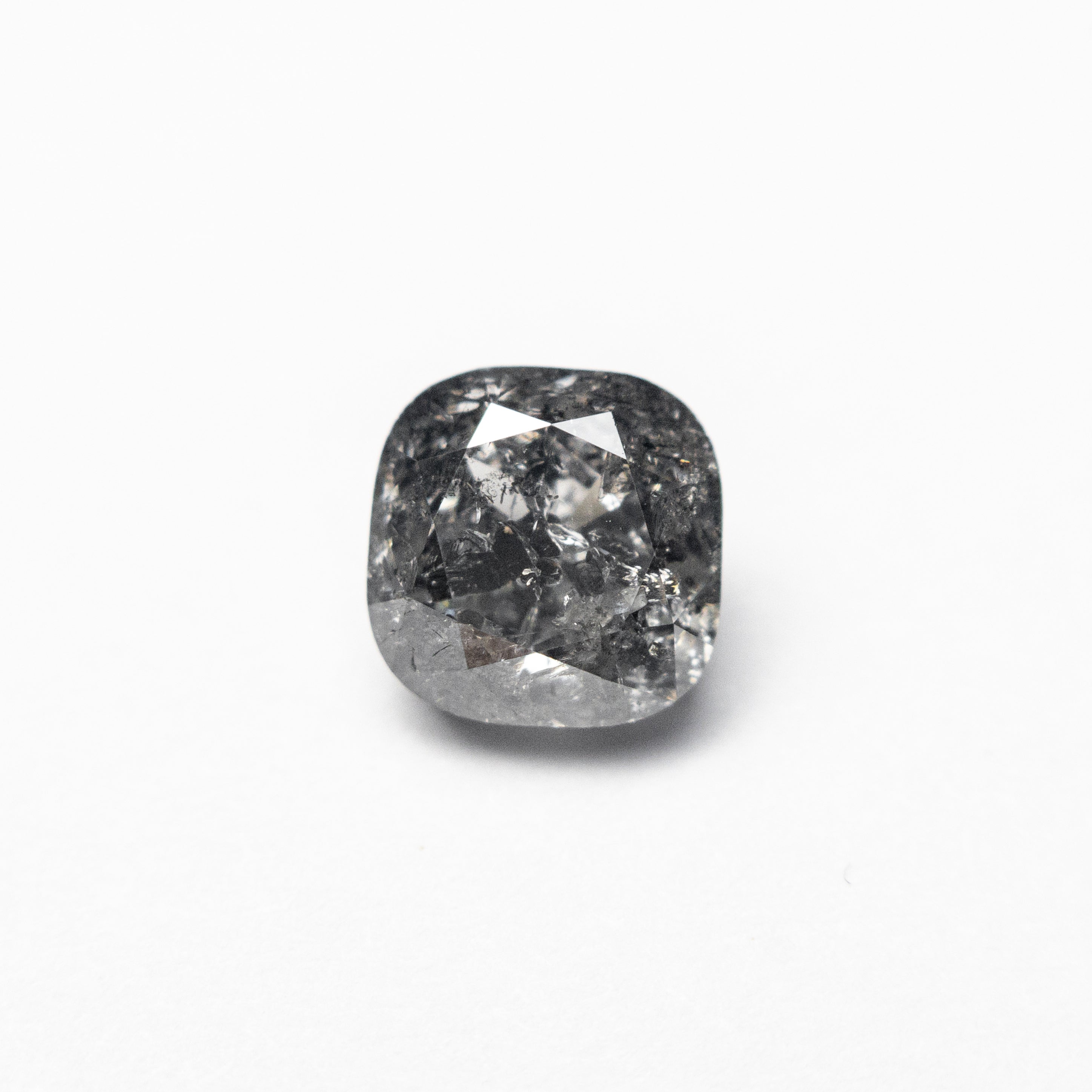 Salt and Pepper Brilliant Diamond - 1.21ct Cushion
