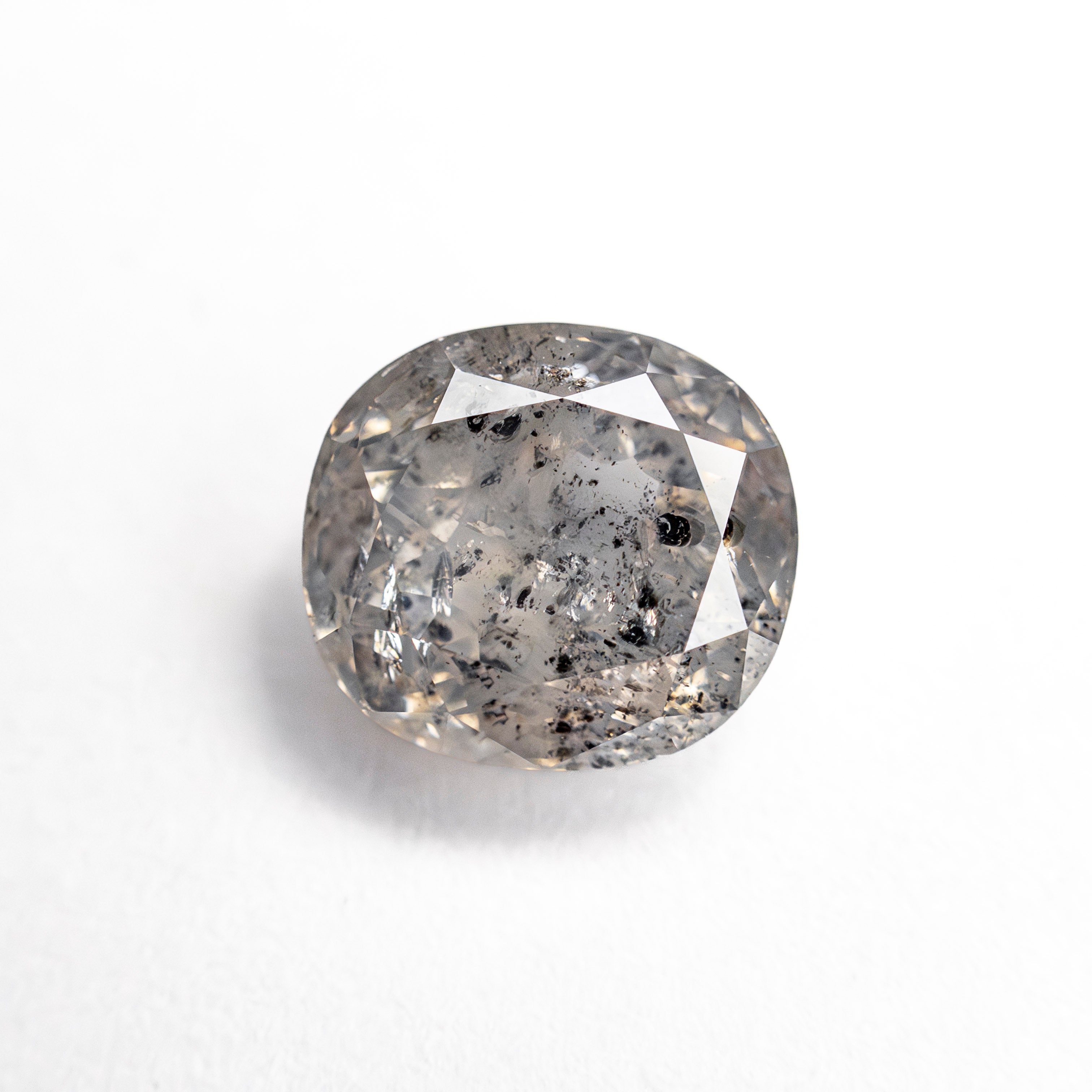 Salt and Pepper Double Cut Diamond - 1.70ct Cushion