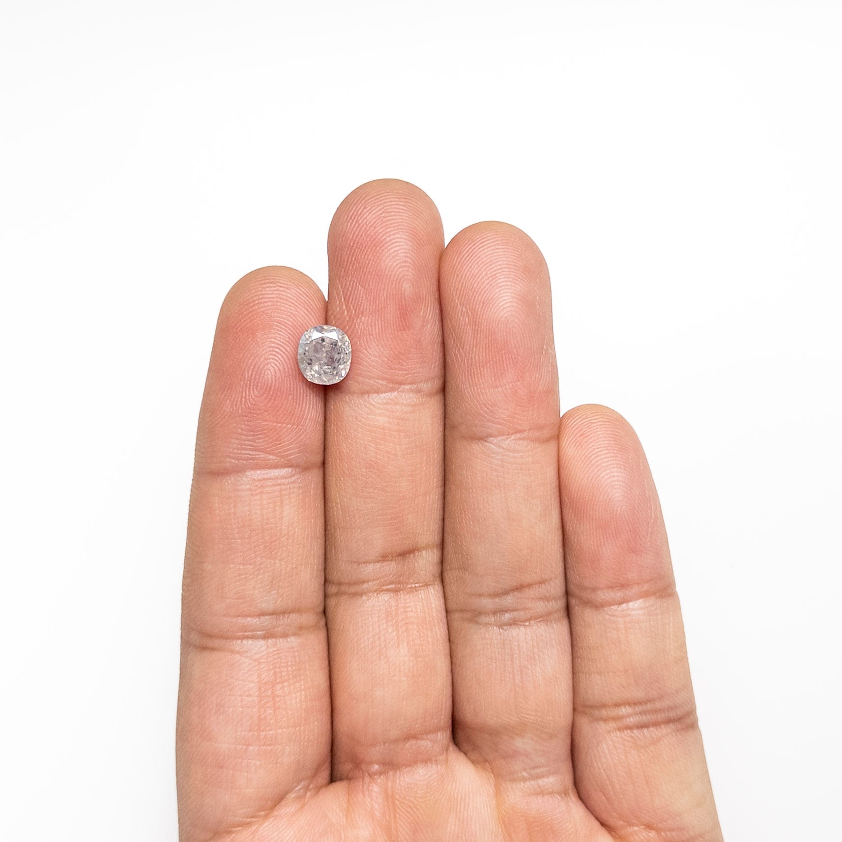 Salt and Pepper Double Cut Diamond - 1.70ct Cushion