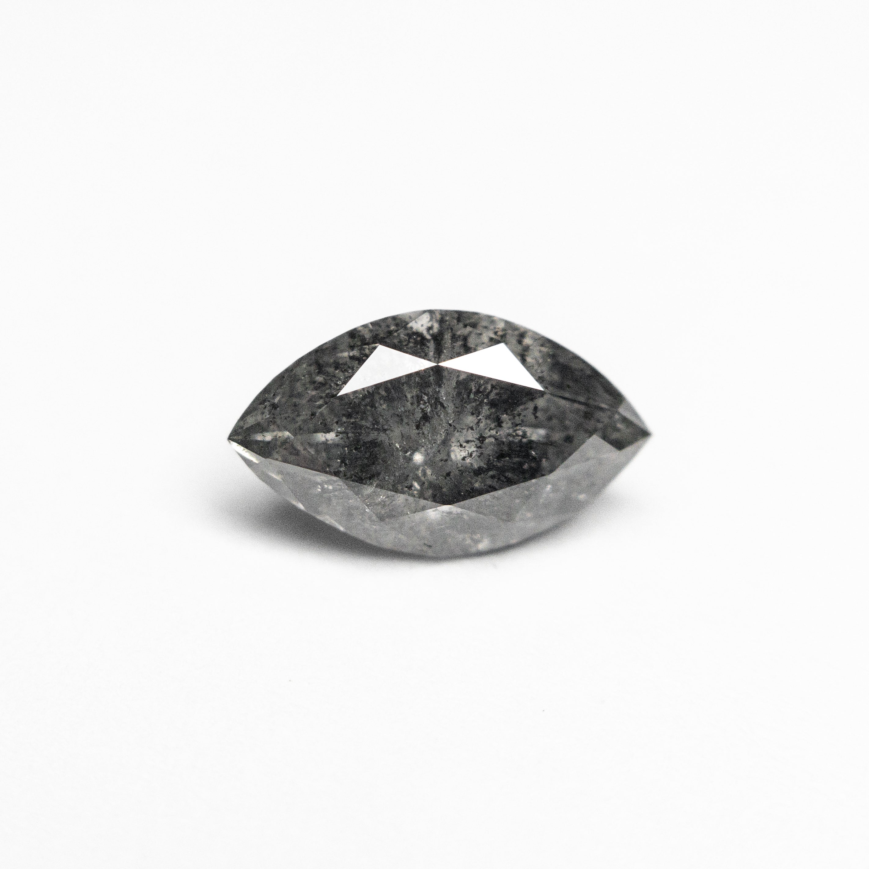 Salt and Pepper Brilliant Diamond - 1.03ct Marquise