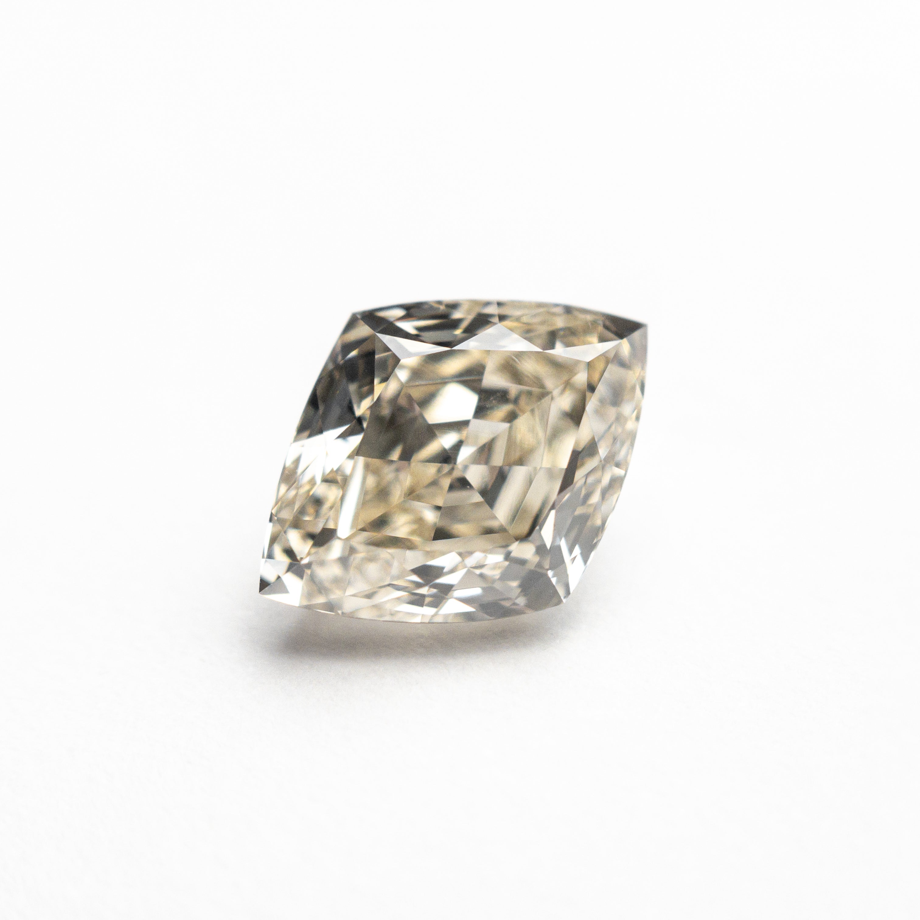 Champagne Brilliant Diamond - 1.87ct Lozenge - Foe & Dear